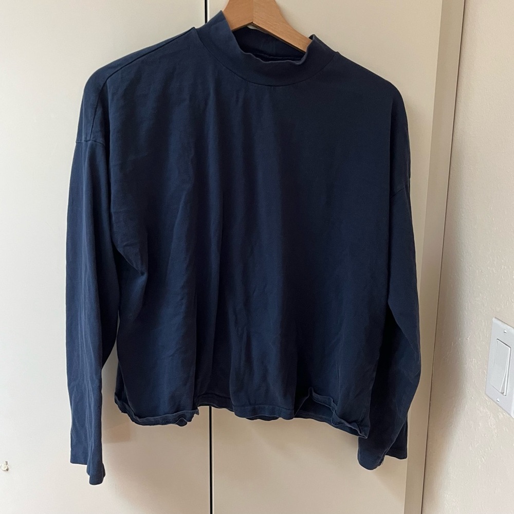 Everlane Mockneck Top